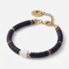 Black Bracelet with Cube - Stylish accessory for any outfit