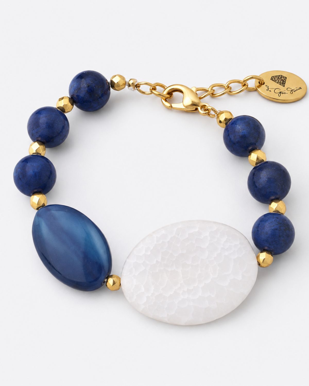 Blue Lapis Bracelet Blue Lapis Bracelet - Gemstone Accessory