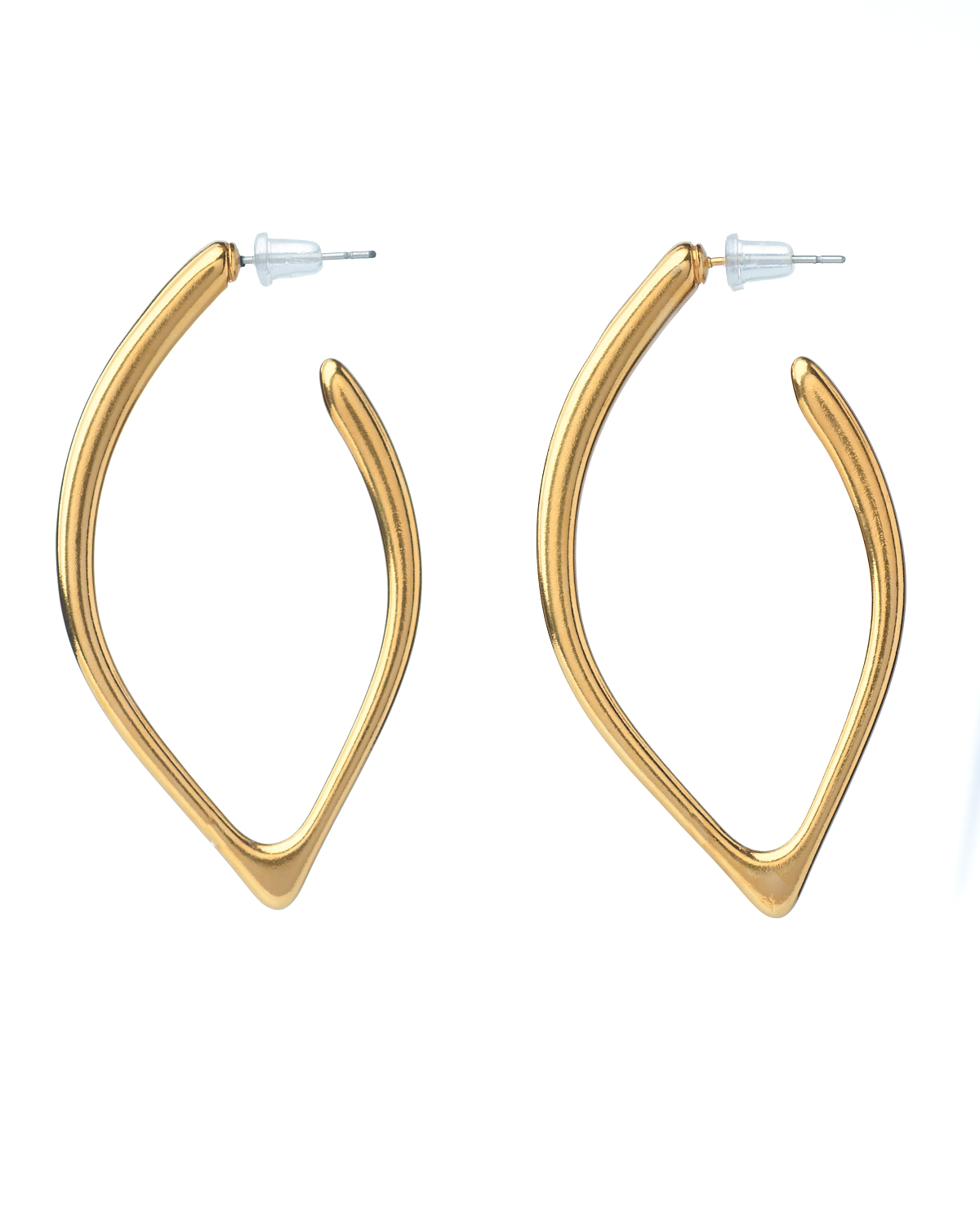 Drop Link Earring 24k Gold plated 2