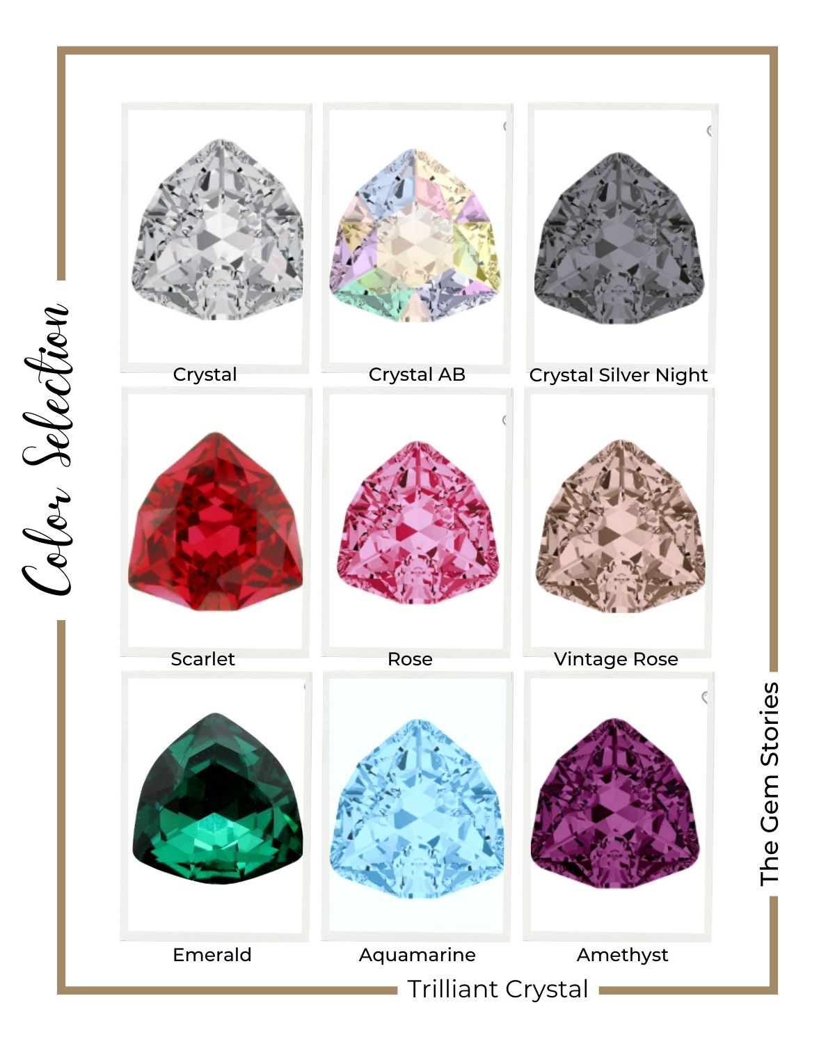 Trilliant Crystal color Selection
