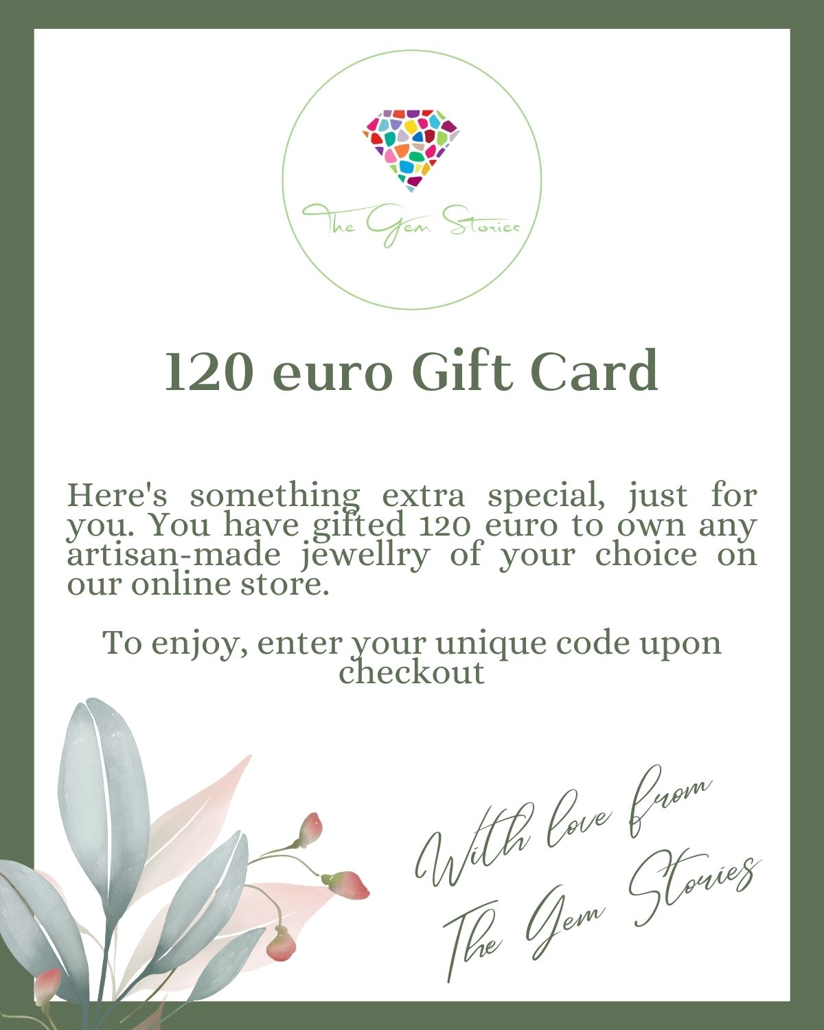 Gift Card 120 euro