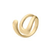 299w5904 The Gem Stories Chic 925 Sterling Silver Ring Gold Plated