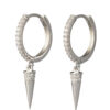 29m328803 The Gem Stories Drops Rhodium Plated