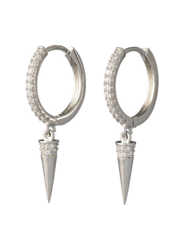 29m328803 The Gem Stories Drops Rhodium Plated