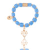 Ceramic Light Blue Bracelet - Elegant Jewelry Piece