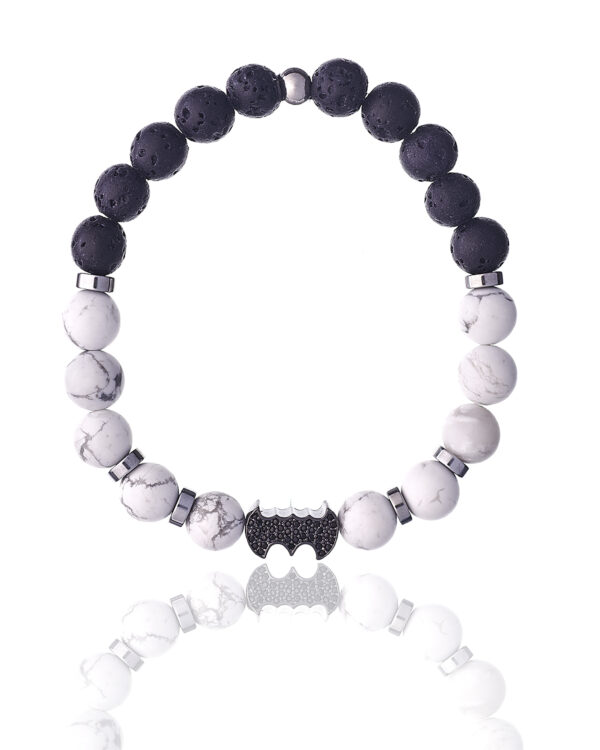 Men Bracelet with Batman Element