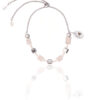 Adjustable Rose Quartz Bracelet - Natural Healing Gemstone Jewelry