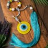 Evil Eye Charm Yellow