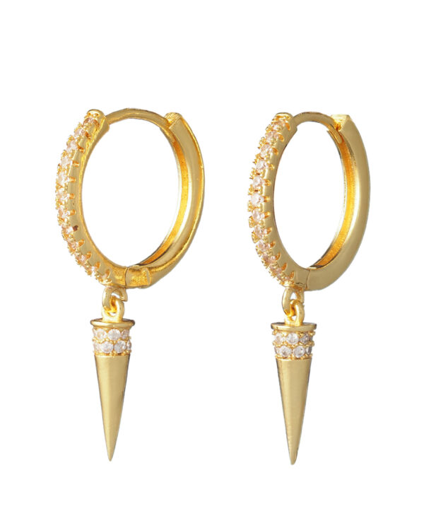 Drops Gold Plated Earrings