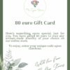 Gift Card 80 euro