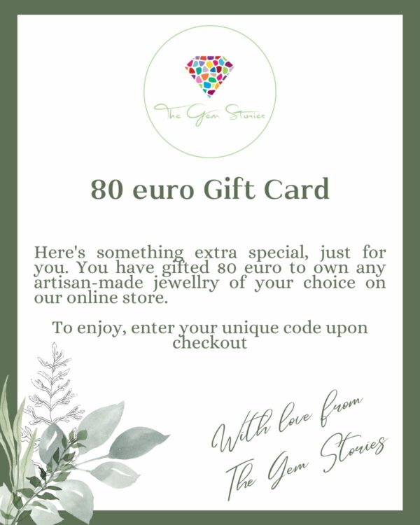 Gift Card 80 euro