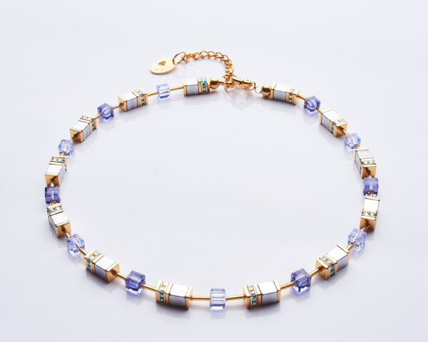 Sophisticated necklace featuring Levante and Tanzanite stones