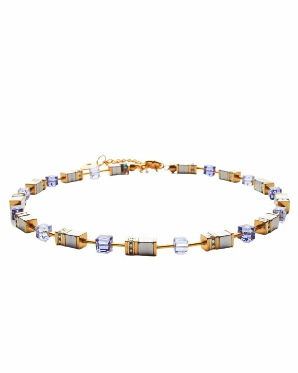 Elegant Levante and Tanzanite gemstone necklace