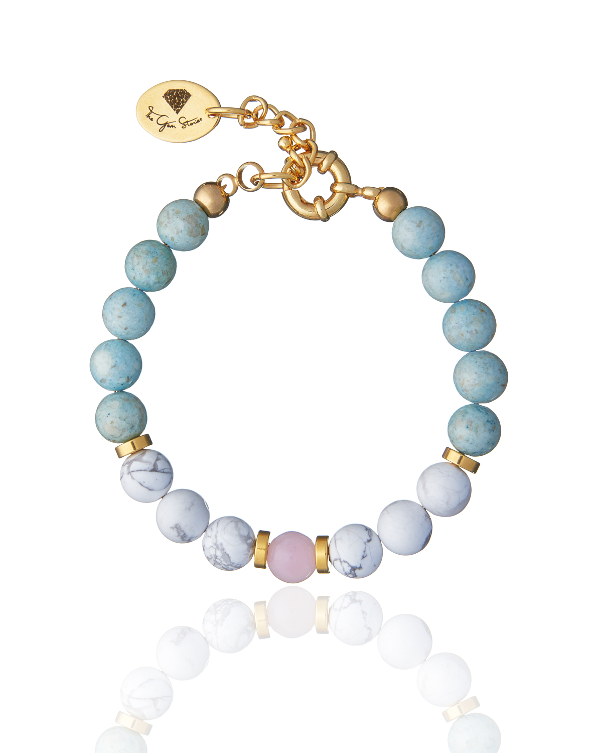 Trilogy of Gemstone Bracelet - Captivating gemstone bracelet