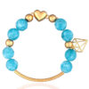 Vivid Blue Jade Bracelet - Exquisite Jewelry