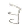 69s127761 The Gem Stories Ear Clip Bar Rhodium Plated