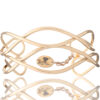 Reflexion Gold Plated Bracelet - Elegant Jewelry Piece
