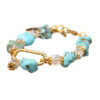 Turquoise Bracelet with locket element featuring elegant and stylish design
