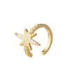 77ss27759 The Gem Stories Star Clip Gold Plated