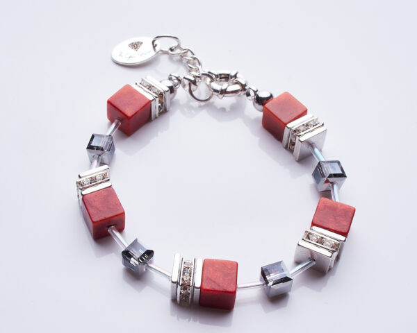 Tile Coral Bracelet - Exquisite craftsmanship meets natural beauty.