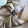 7p8v40007 The Gem Stories Miyuki Ring Vintage