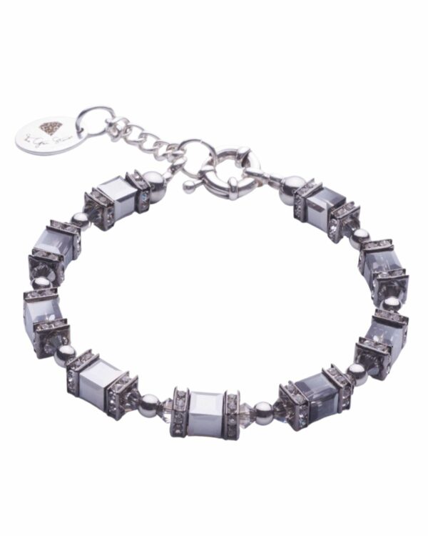 Allover Light Chrome Bracelet - Sleek and Stylish Jewelry