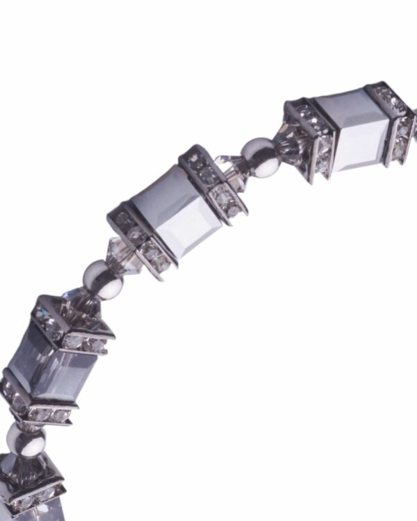 Elegant Allover Light Chrome Bracelet - Accessorize with Style