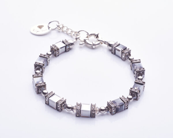 Allover Light Chrome Bracelet - Contemporary and Chic Accessory