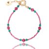 Mini Ruby Bracelet - Handcrafted Gemstone Jewelry