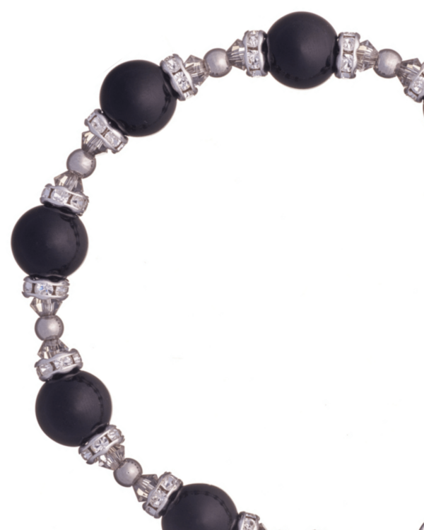 Black Onyx Allover Bracelet - Timeless Elegance