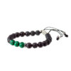 Green Malachite Bracelet - Elegant Natural Stone Jewelry