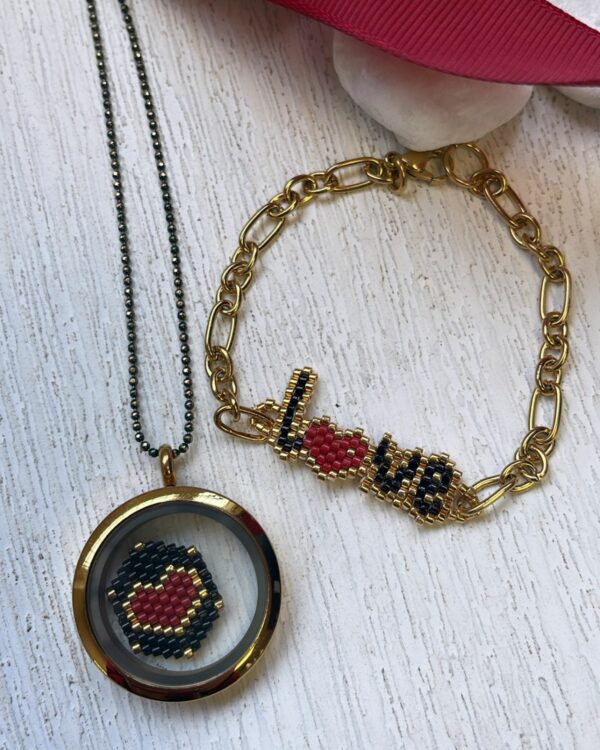 Miyuki Bracelet Love - Handcrafted Beaded Jewelry