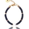 Black Bracelet with Cube - Stylish accessory for any outfit