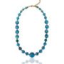 Mxdx35129 The Gem Stories Murano Necklace Blue Shades