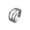 98i26256 The Gem Stories Minimal 925 Sterling Silver Ring–rhodium Plated