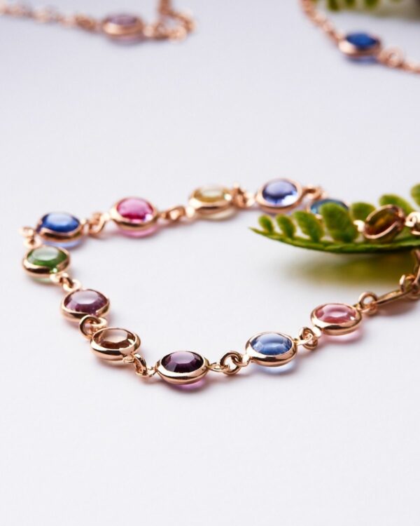 Multicolor Crystal Bracelet - Fashion Accessory