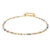 Colorful Crystal and Pearls Necklace