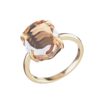Aw7129503 The Gem Stories Golden Shadow Baroque Ring–gold Plated