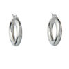 D7vh31903 The Gem Stories Links Rhodium Plated Earring 3cm