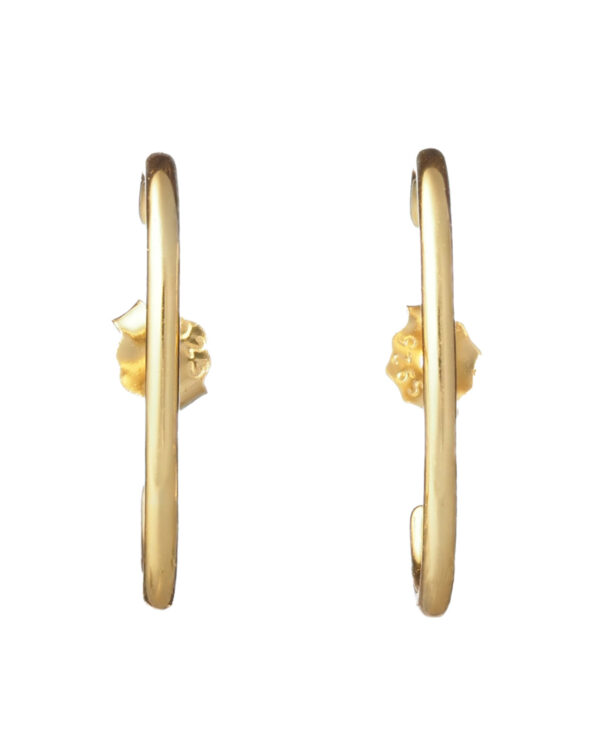 Minimal Ear Hug Earrings – Gold Plated