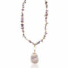 Elegant Amethyst Chip Necklace - Natural Gemstone Jewelry