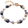 Golden Shadow and Bluesand Bracelet - Elegant jewelry accessory