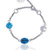 Blue Crystals Bracelet - Unique Fashion Accessory