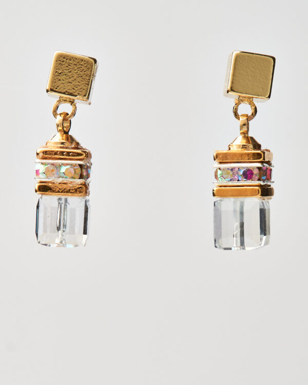 G2w33469 The Gem Stories Crystal Cube Earrings