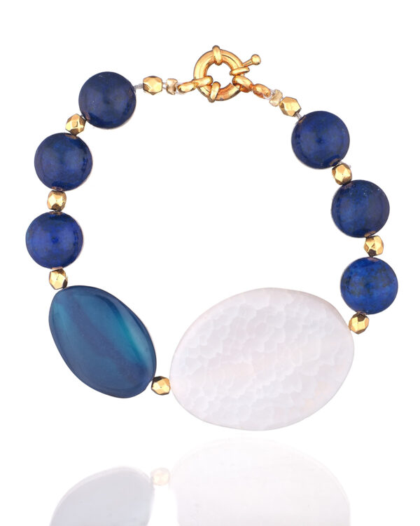 Blue Lapis Bracelet - Gemstone Accessory