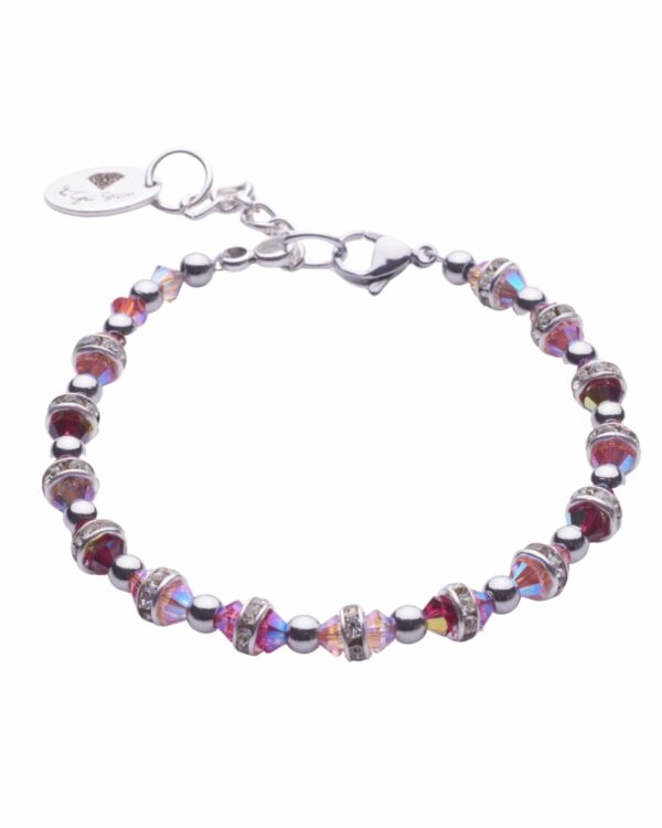 Trendy Pink-Red Bracelet - Allover Mix Collection