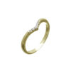Ihnq6264 The Gem Stories V 925 Sterling Silver Ring–gold Plated