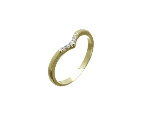 Ihnq6264 The Gem Stories V 925 Sterling Silver Ring–gold Plated