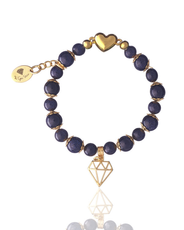 Blue Sand Bracelet - Premium Jewelry with Diamond
