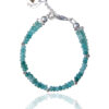 Double Light Green Jade Bracelet with Navete - Exquisite handcrafted jewelry.